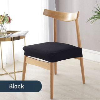 homeandgadget Home Black Waterproof Removable Dining Chair Covers