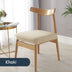 homeandgadget Home Khaki Waterproof Removable Dining Chair Covers
