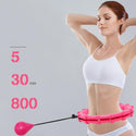 homeandgadget Home Weighted Fitness Hoop Massager
