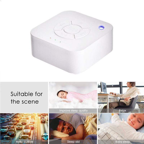 homeandgadget White Noise Machine For Sleeping & Relaxation