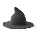 homeandgadget Home Dark grey Wide Brim Modern Witch Hat