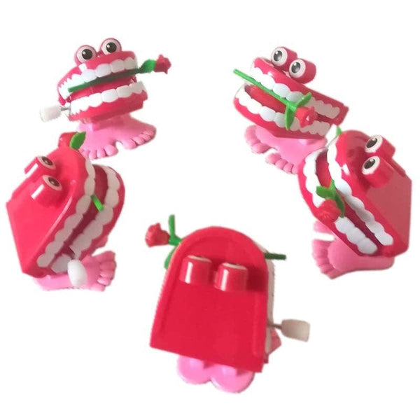 homeandgadget Home Wind Up Chattering Teeth Toy