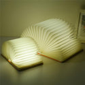 homeandgadget Wood Book Lamp
