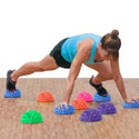 homeandgadget Home Yoga Half-Ball Water Cube Diamond Pattern Foot Massage Ball