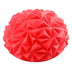 homeandgadget Home Red Yoga Half-Ball Water Cube Diamond Pattern Foot Massage Ball