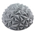 homeandgadget Home Silver Yoga Half-Ball Water Cube Diamond Pattern Foot Massage Ball
